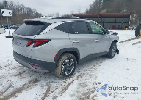 2025 Hyundai Tucson Hybrid Blue from USA, damaged, VIN KM8JBDD16SU316390